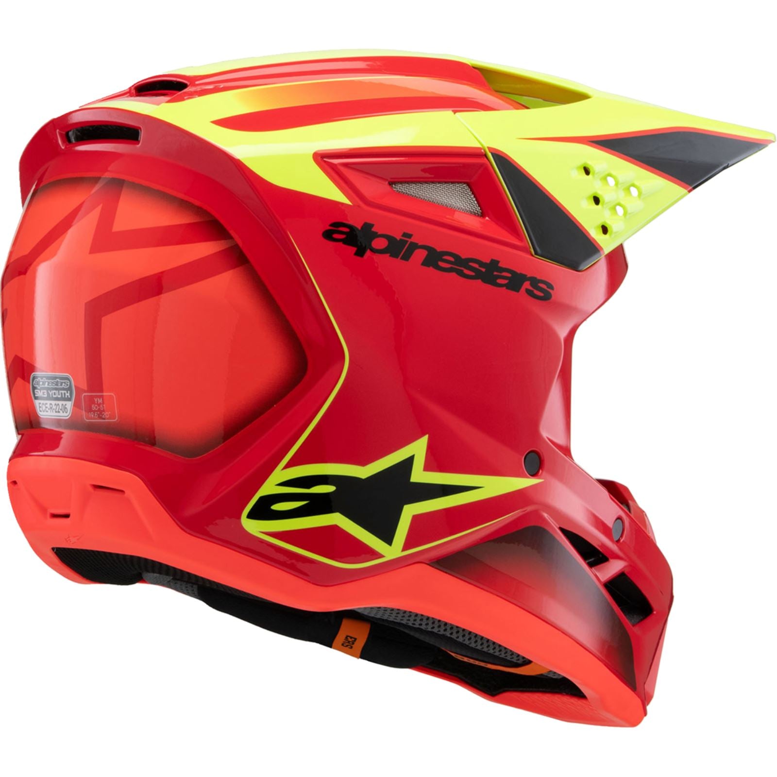 Alpinestars Youth Supertech M3 Helmet - Fray_1488718
