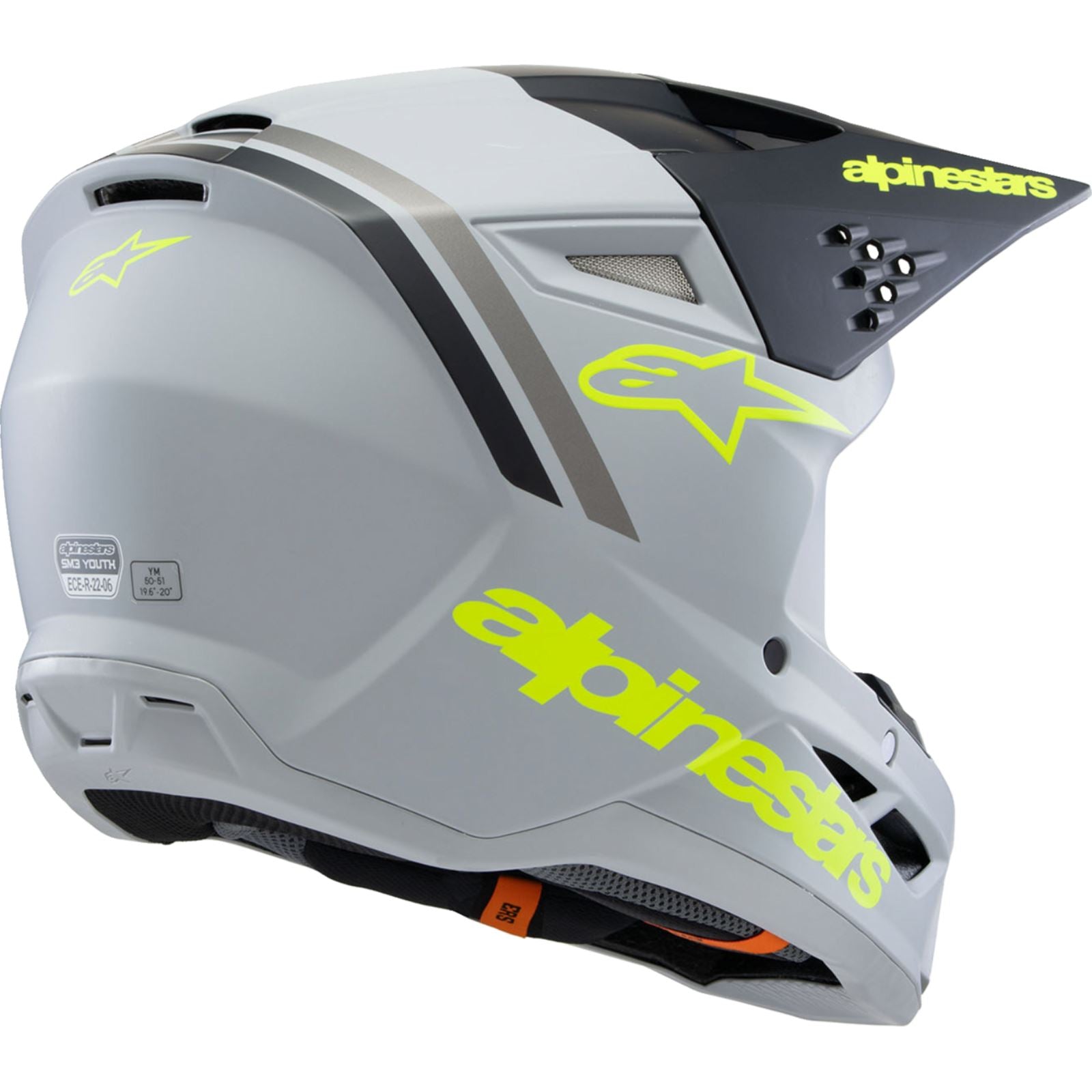 Alpinestars Youth Supertech M3 Helmet - Radium_1488733