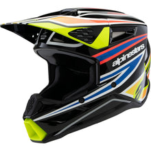 Alpinestars Youth Supertech M3 Helmet - Wurx - Black/Yellow/Blue/Red_1488699