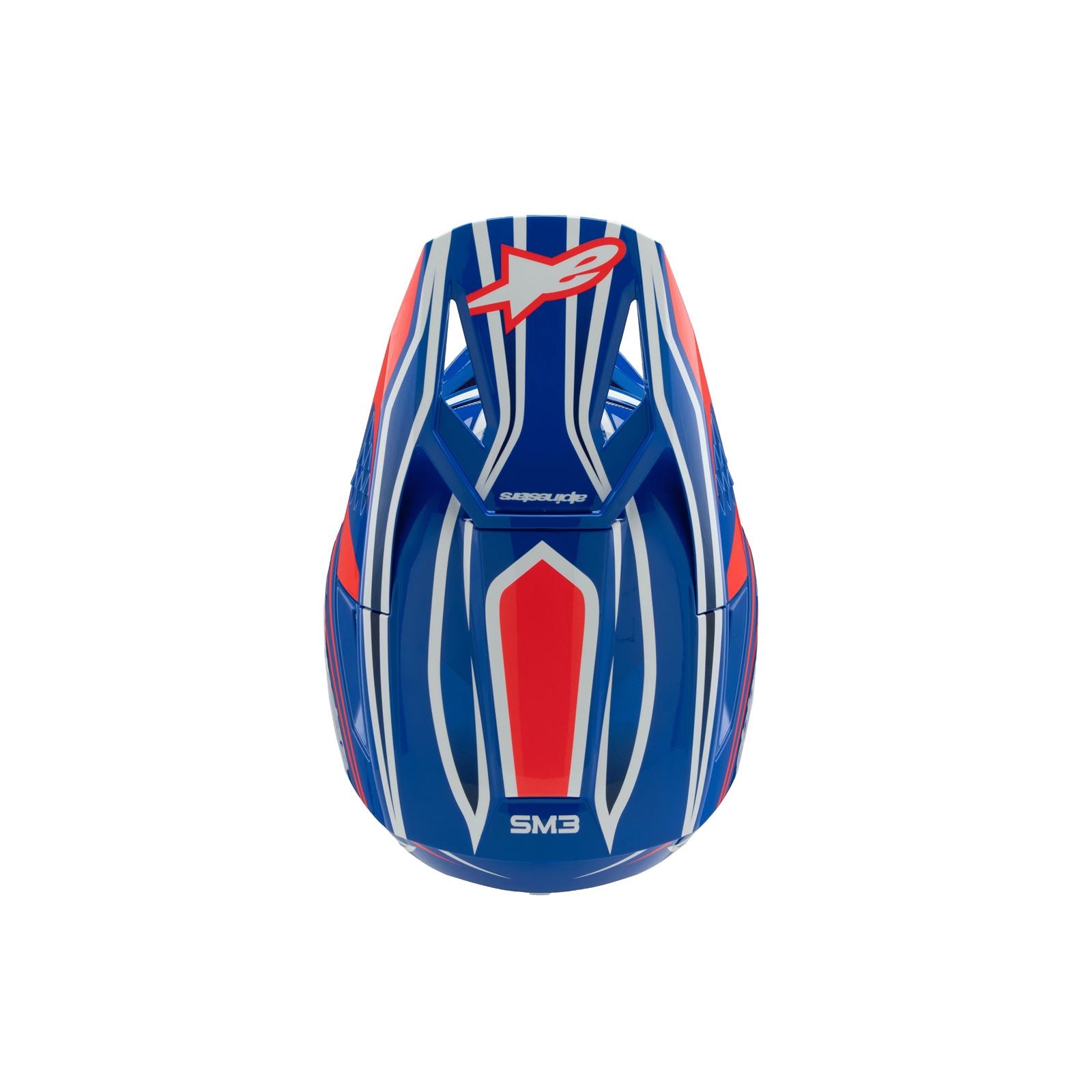 Alpinestars Youth SM3 Wurx Helmet - Blue/Red/White/Black_1489897