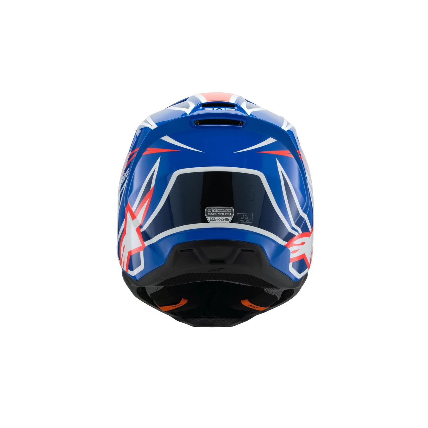 Alpinestars Youth SM3 Wurx Helmet - Blue/Red/White/Black_1489898