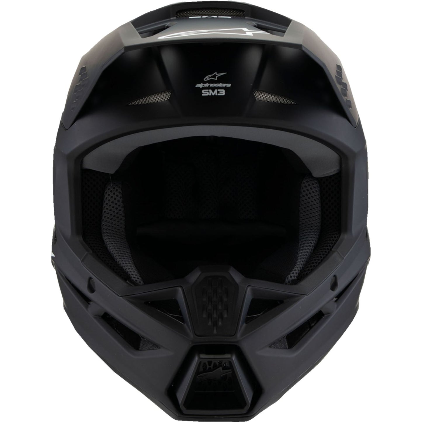Alpinestars Youth Supertech M3 Helmet - Solid - Matte Black_1488615