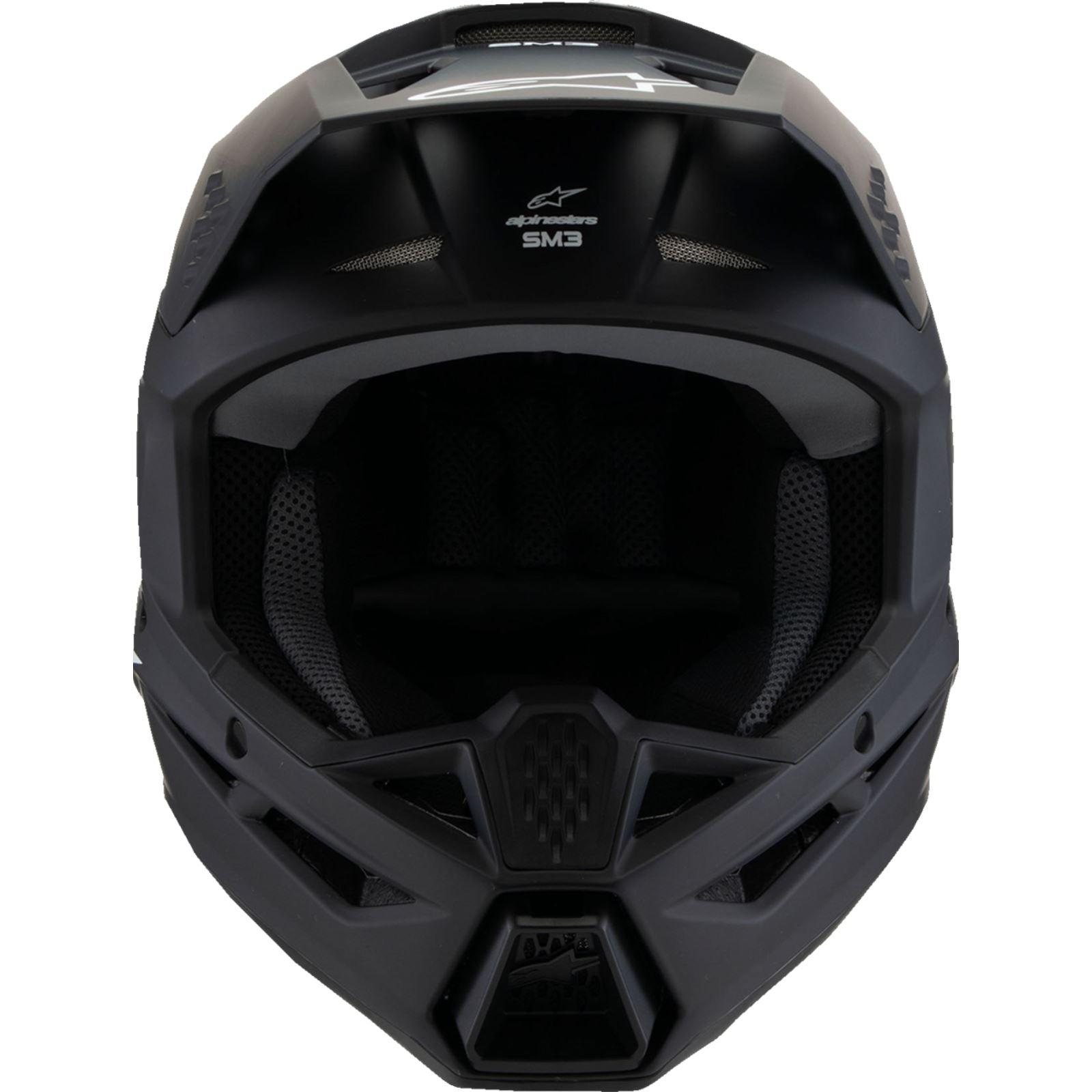 Alpinestars Youth Supertech M3 Helmet - Solid - Matte Black_1488615