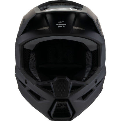 Alpinestars Youth Supertech M3 Helmet - Solid - Matte Black_1488615