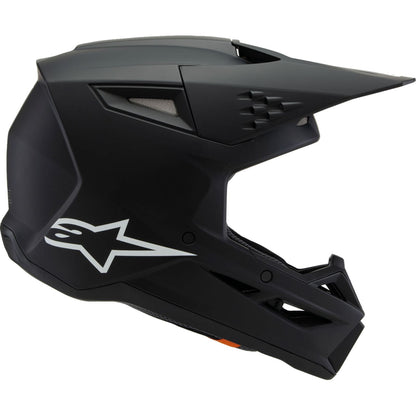 Alpinestars Youth Supertech M3 Helmet - Solid - Matte Black_1488616