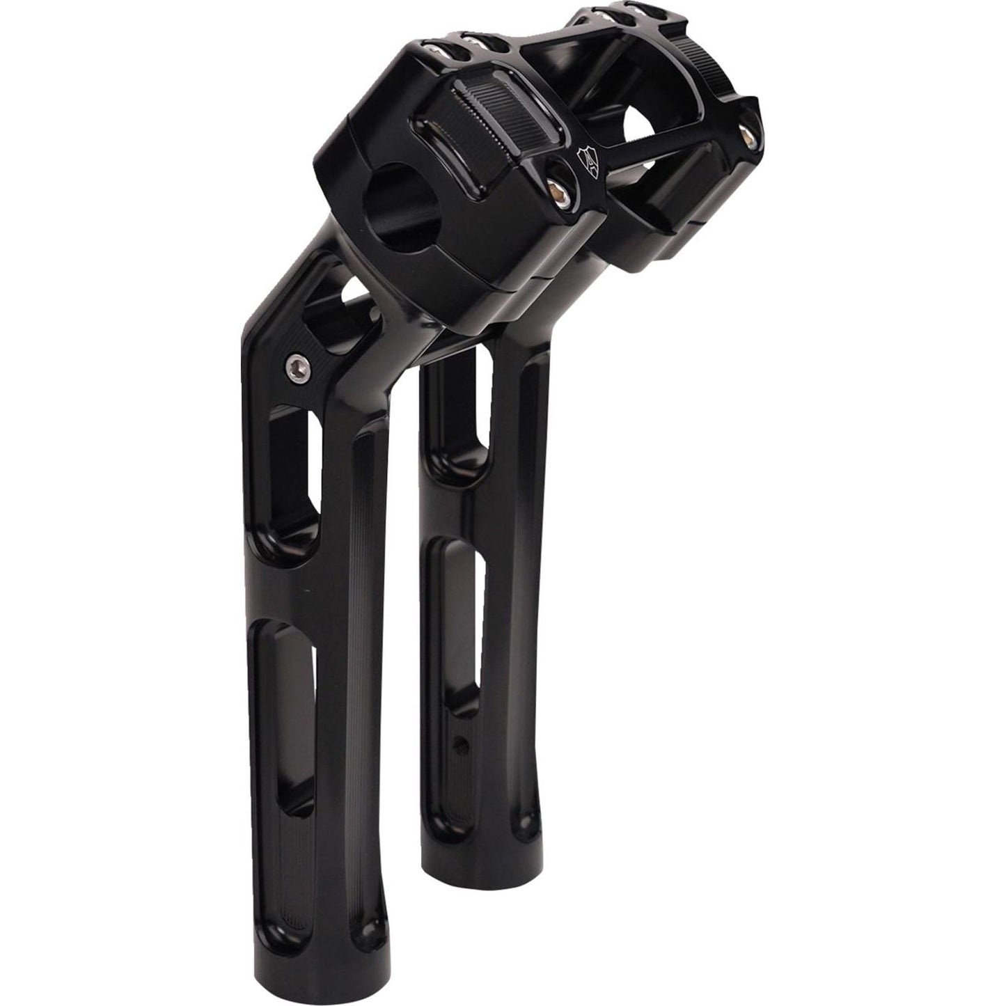 Arlen Ness Risers - Method - Softail Gauge Cut-Out - 10" - Black 520-053_1510624