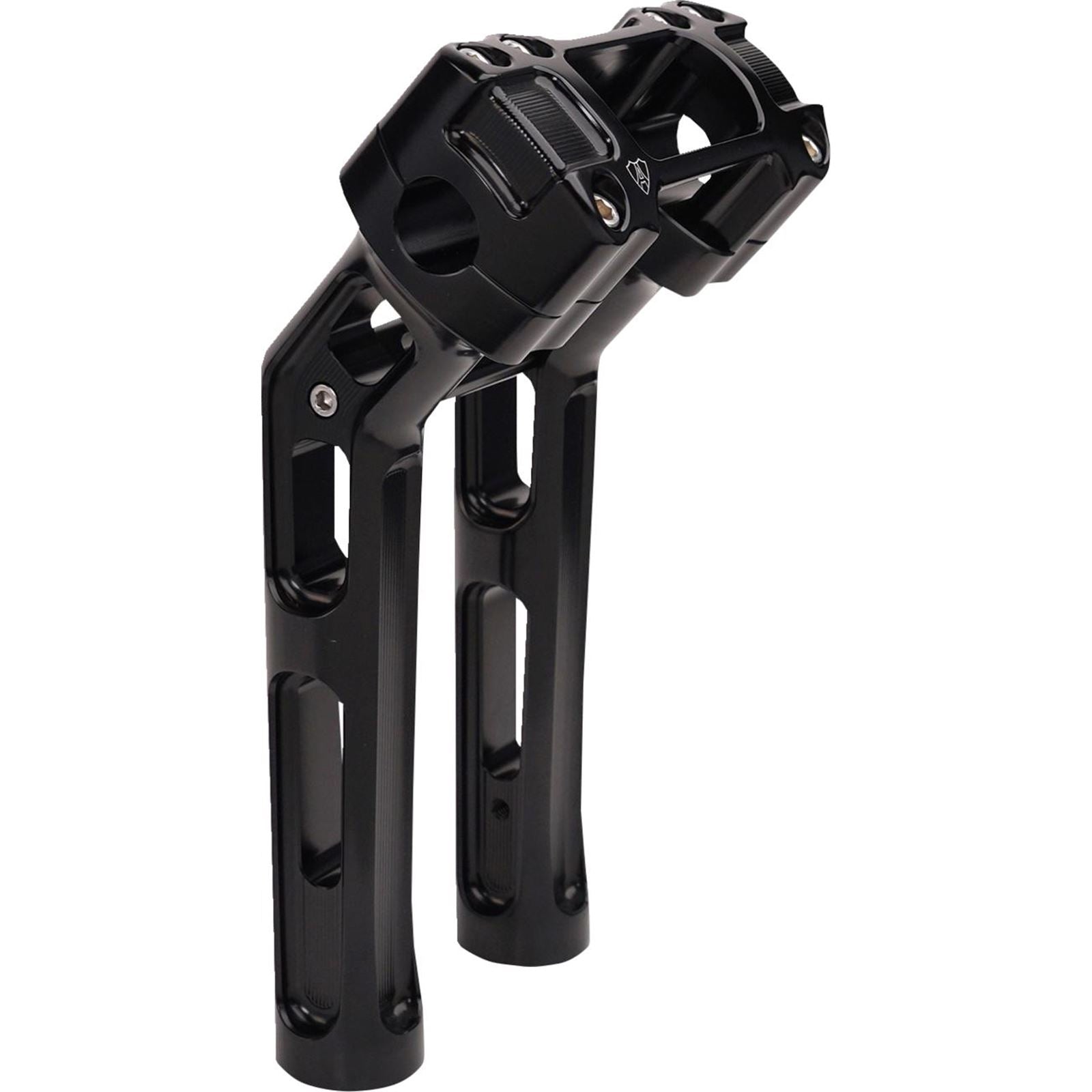 Arlen Ness Risers - Method - Softail Gauge Cut-Out - 10" - Black 520-053_1510624