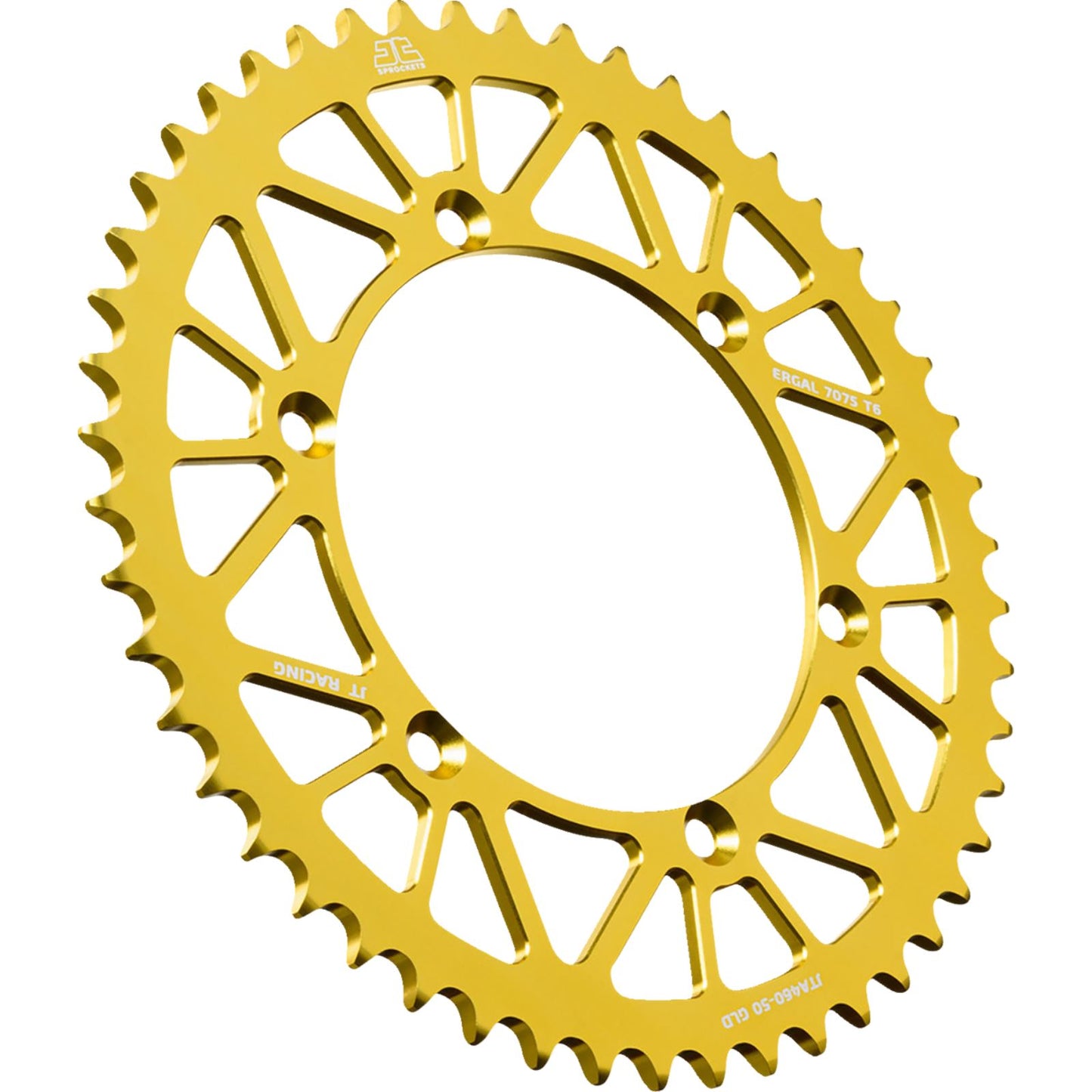 JT Sprockets Rear Sprocket - Aluminum - 50 Tooth - Gold for Kawasaki JTA460.50GLD_1488802