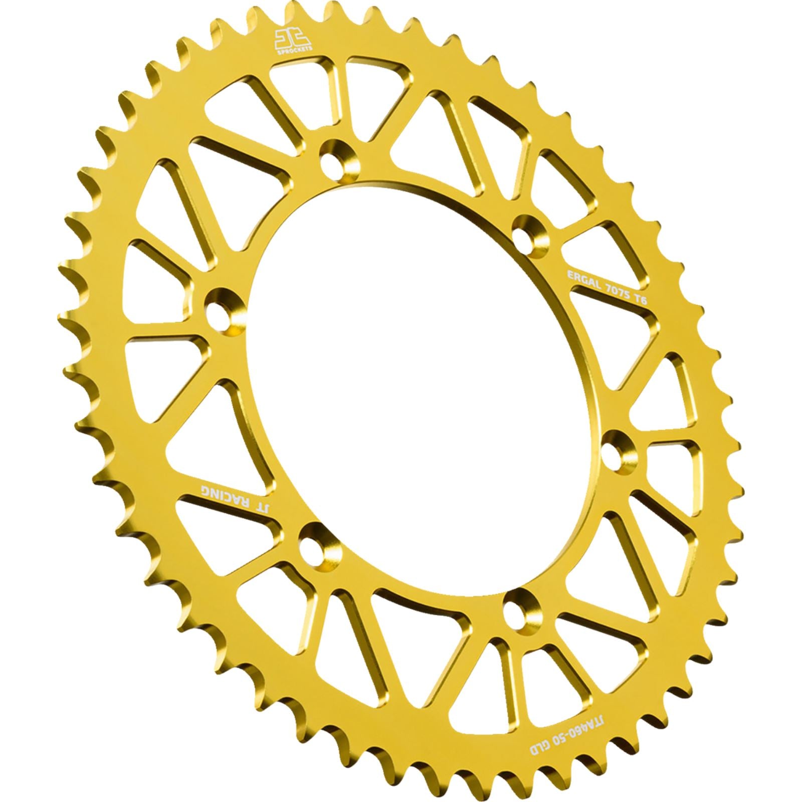 JT Sprockets Rear Sprocket - Aluminum - 50 Tooth - Gold for Kawasaki JTA460.50GLD_1488802