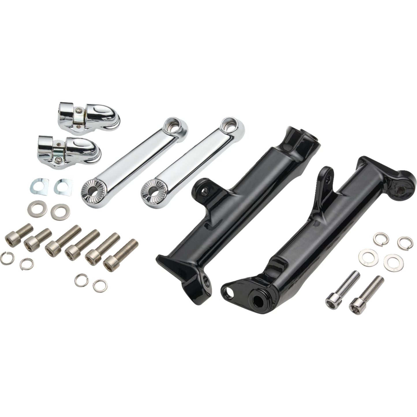 Ciro Frame Mounted Adjustable Highway Peg Mount - Standard - Chrome [MPN: 60101]_1488760