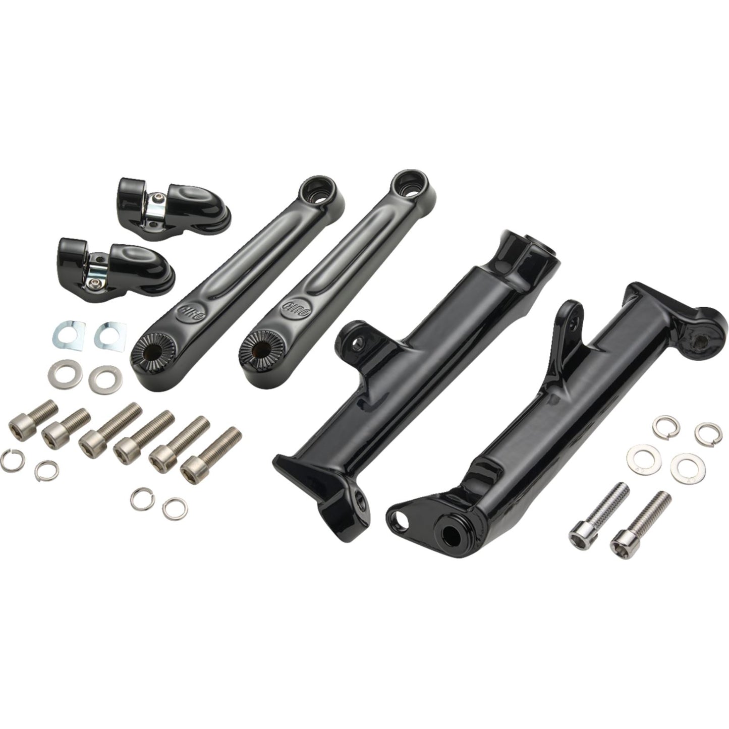 Ciro Frame Mounted Adjustable Highway Peg Mount - Extended - Black [MPN: 60621]_1488763