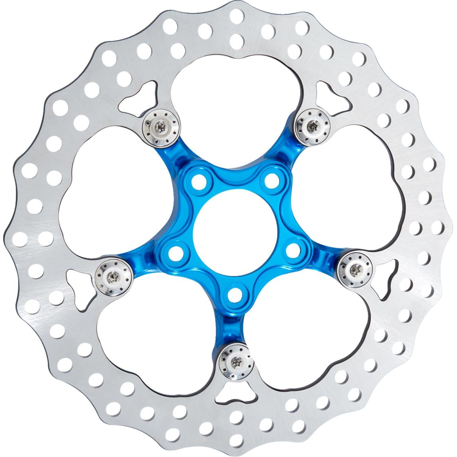 Arlen Ness Spider Rotor - 11-4/5" - Blue 300-063_1492623