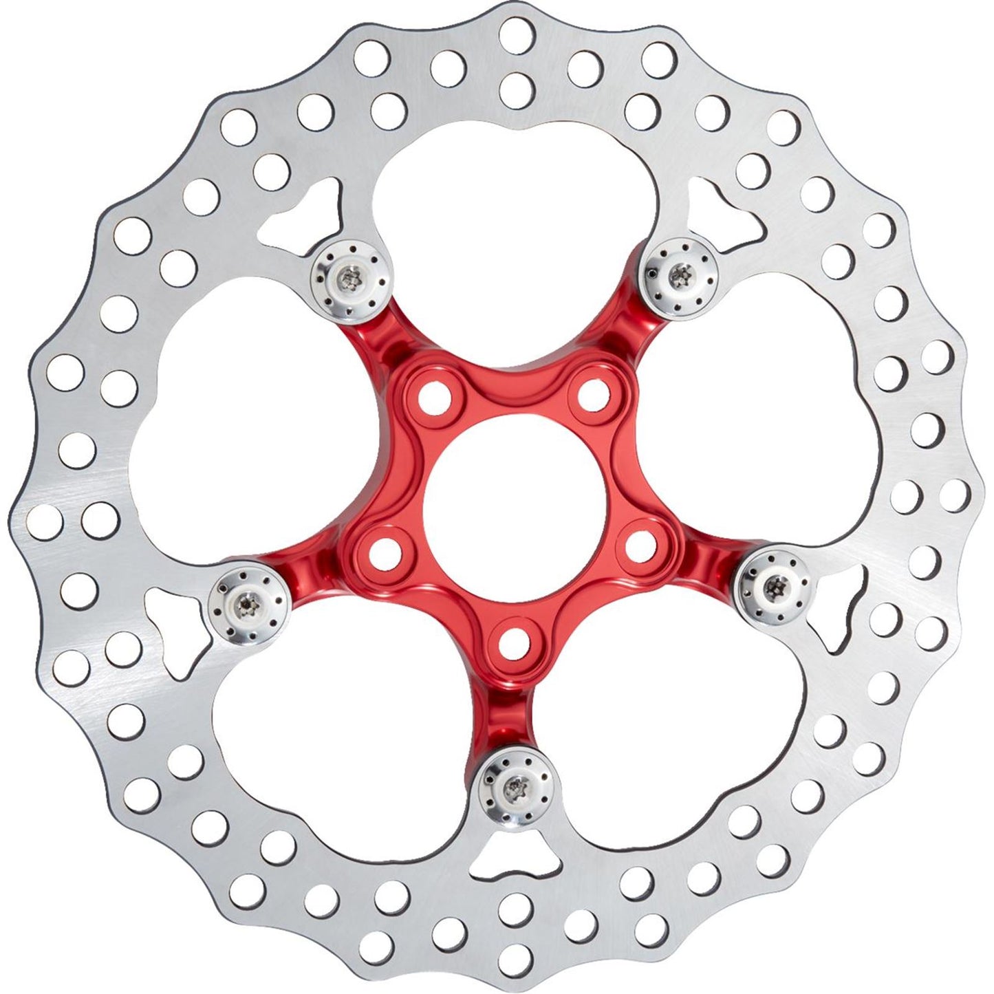 Arlen Ness Spider Rotor - 11-4/5" - Red 300-069_1492629