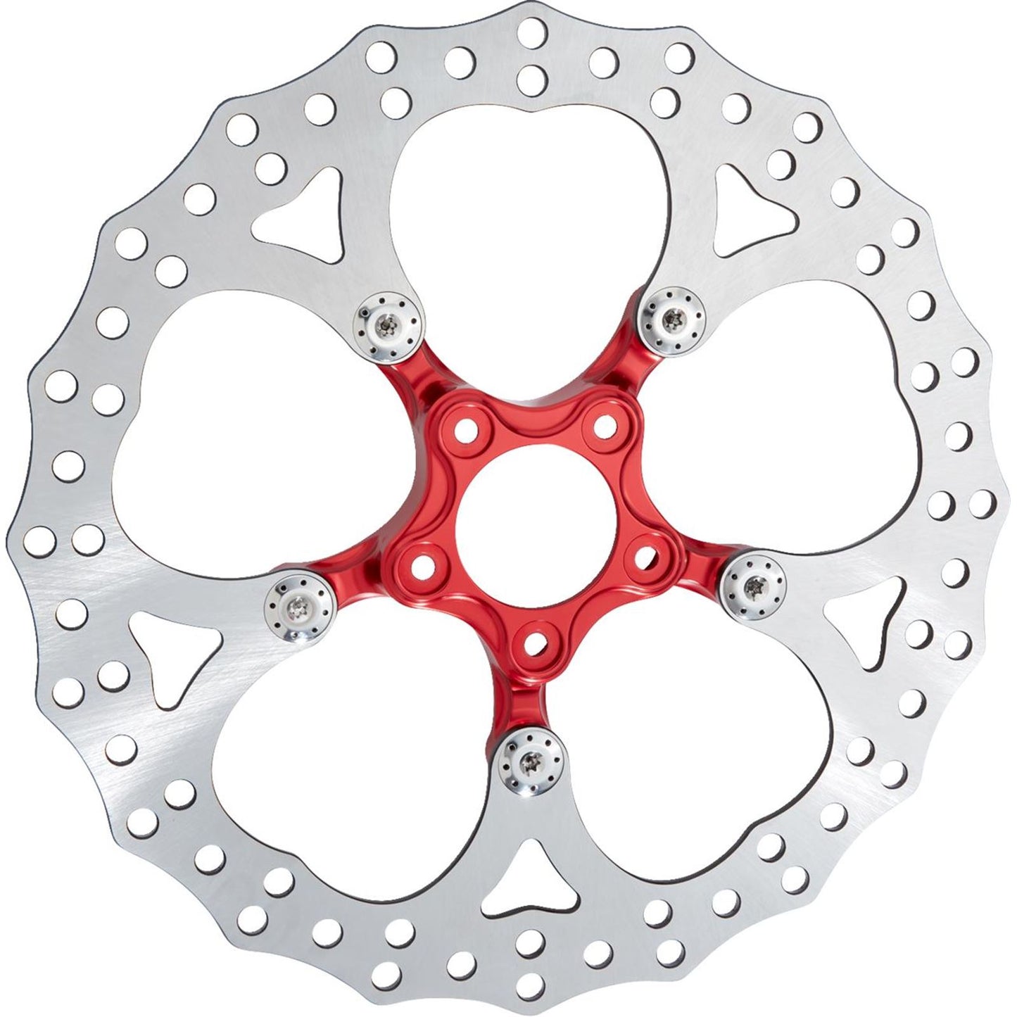 Arlen Ness Spider Rotor - 14" - Red 300-070_1492630