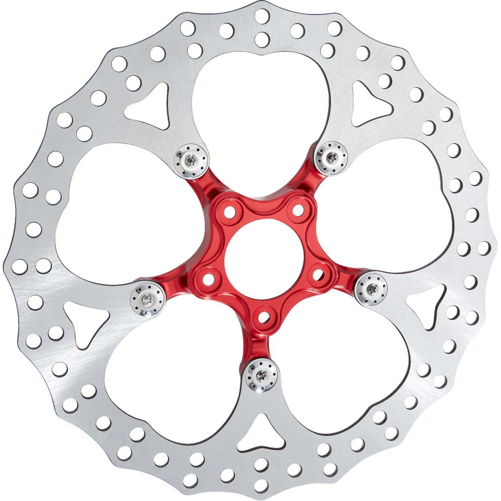 Arlen Ness Spider Rotor - 14" - Red 300-070_1492630