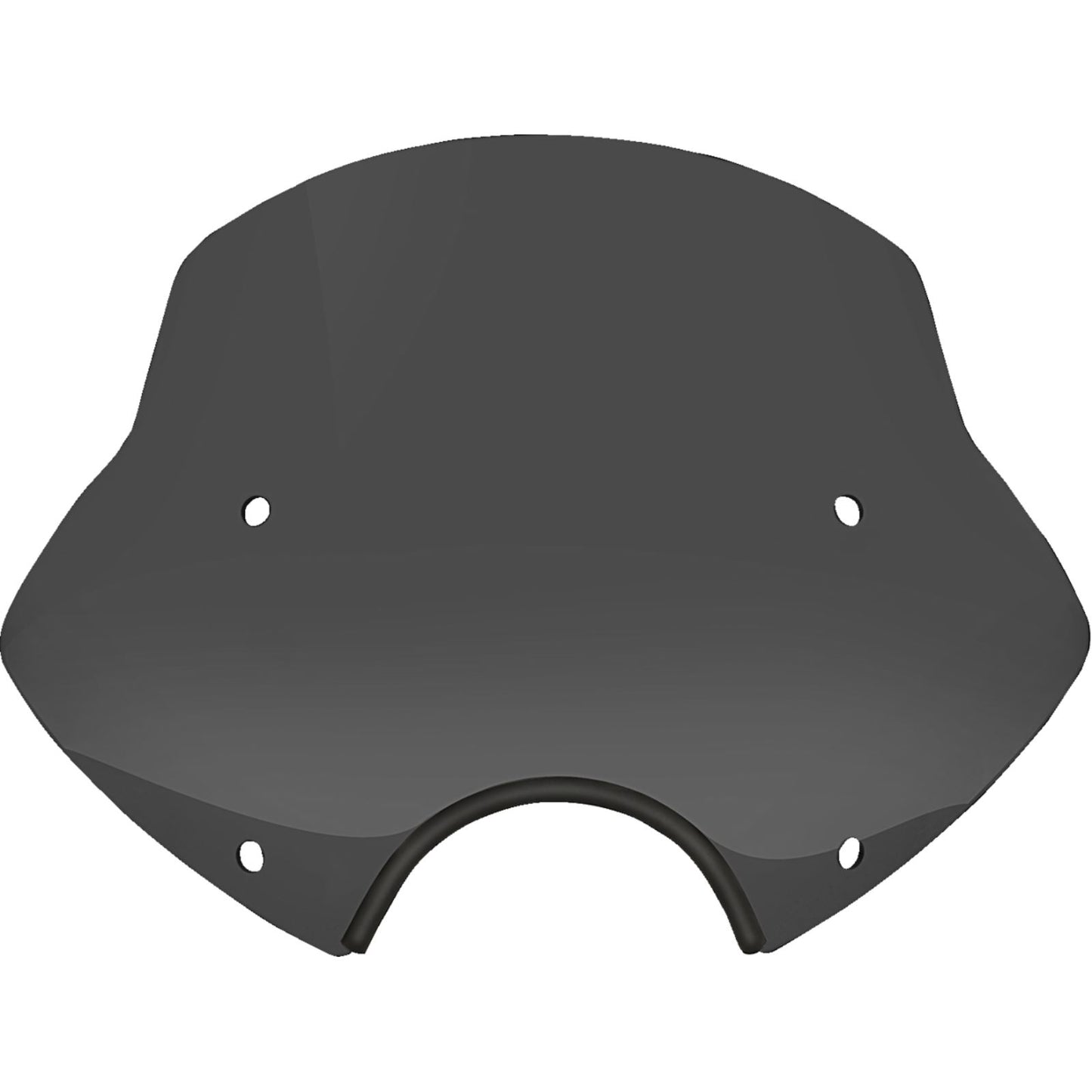 Memphis Shades Speed Demon Sportshields - 13" - 7" Headlight Cutout - Dark Black Smoke MEP54310_1488807