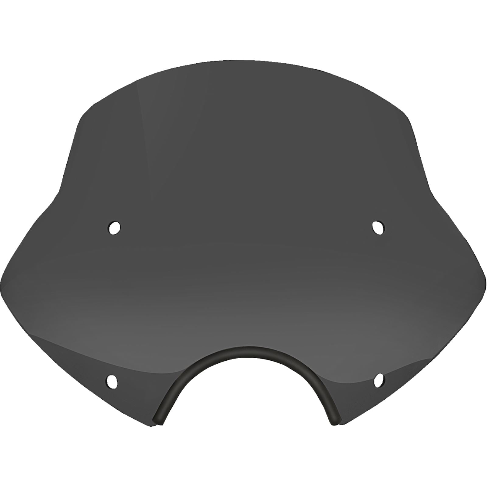 Memphis Shades Speed Demon Sportshields - 13" - 7" Headlight Cutout - Dark Black Smoke MEP54310_1488807