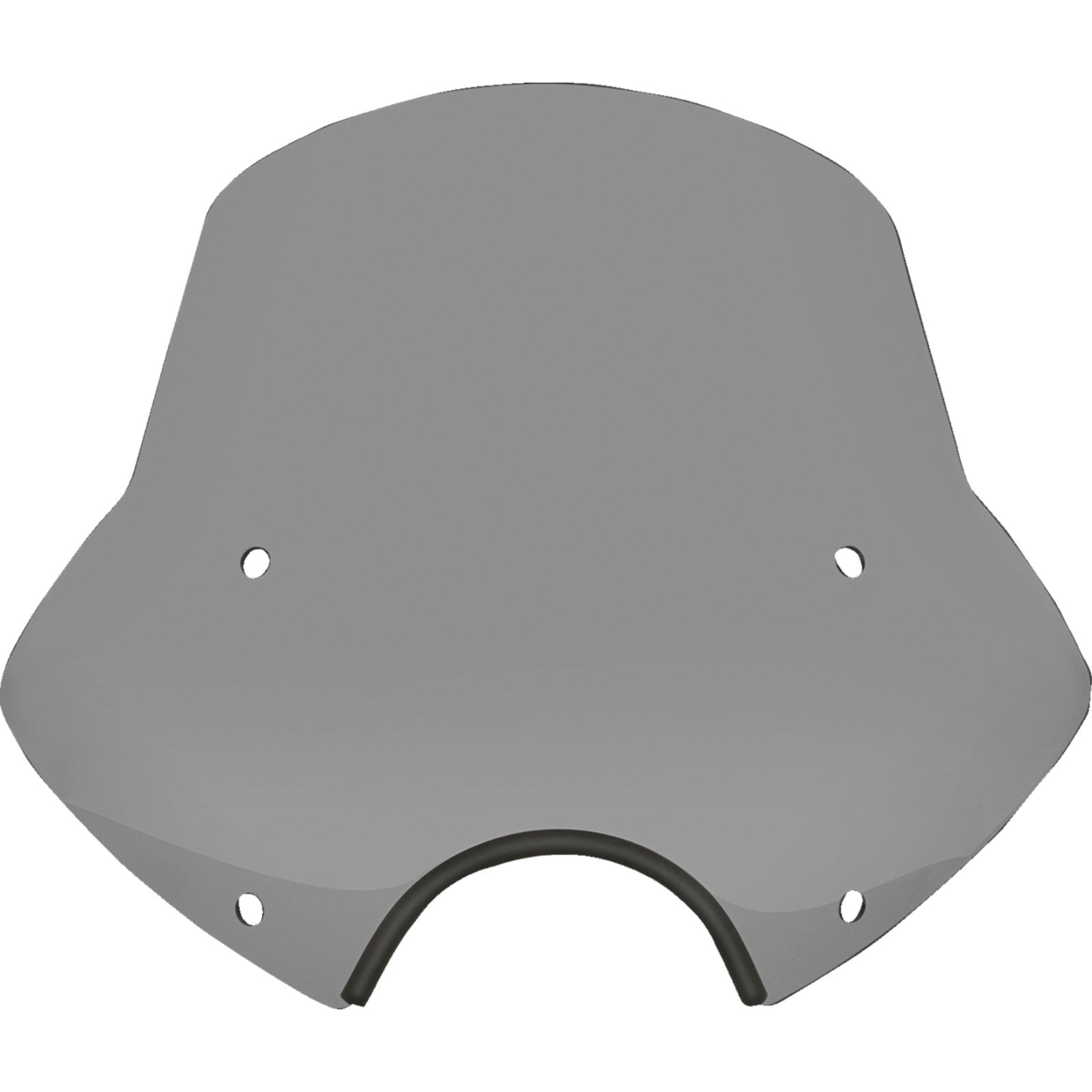 Memphis Shades Speed Demon Sportshields - 15" - 7" Headlight Cutout - Black Smoke MEP54412_1488834