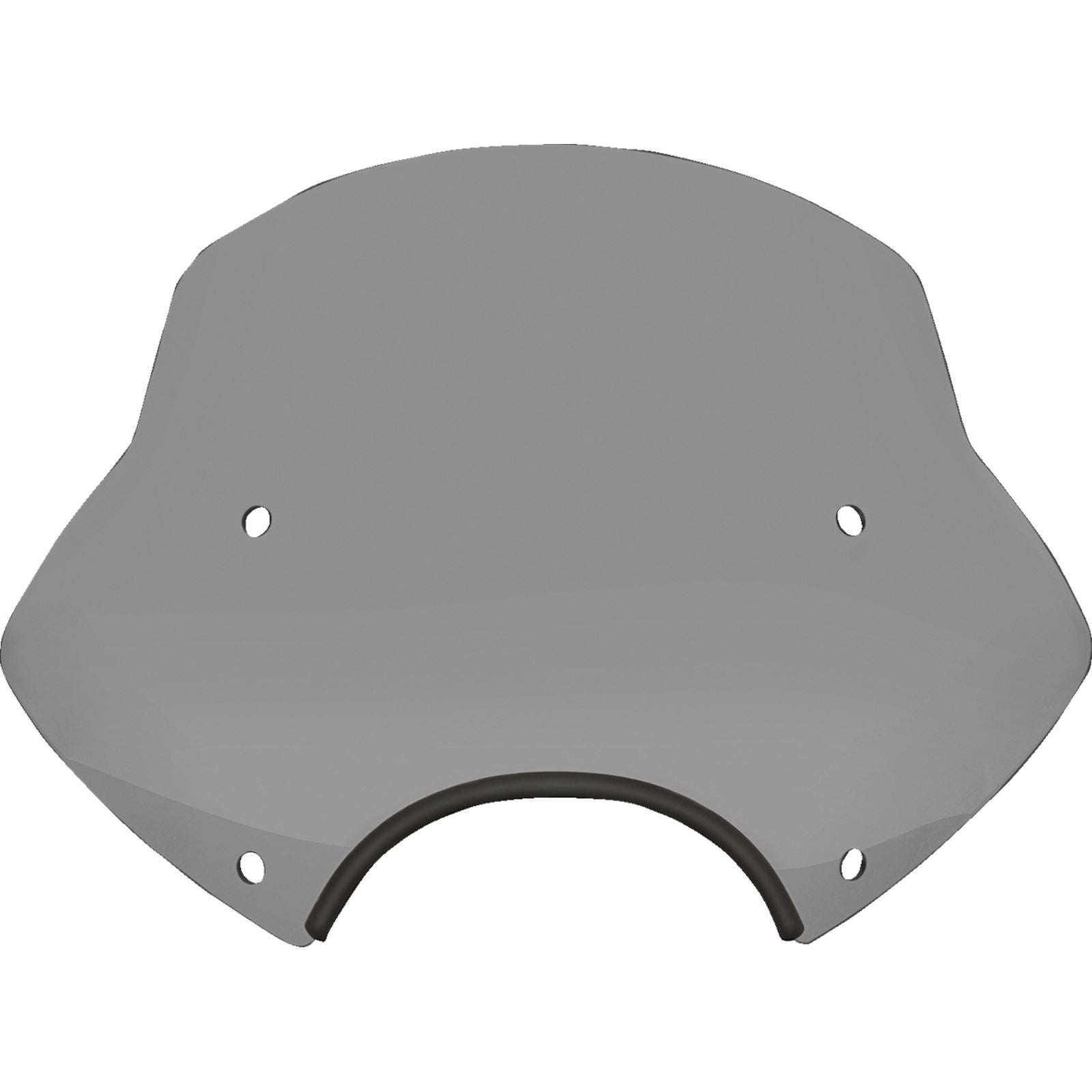 Memphis Shades Speed Demon Sportshields - 13" - 9" Headlight Cutout - Black Smoke MEP54612_1488839