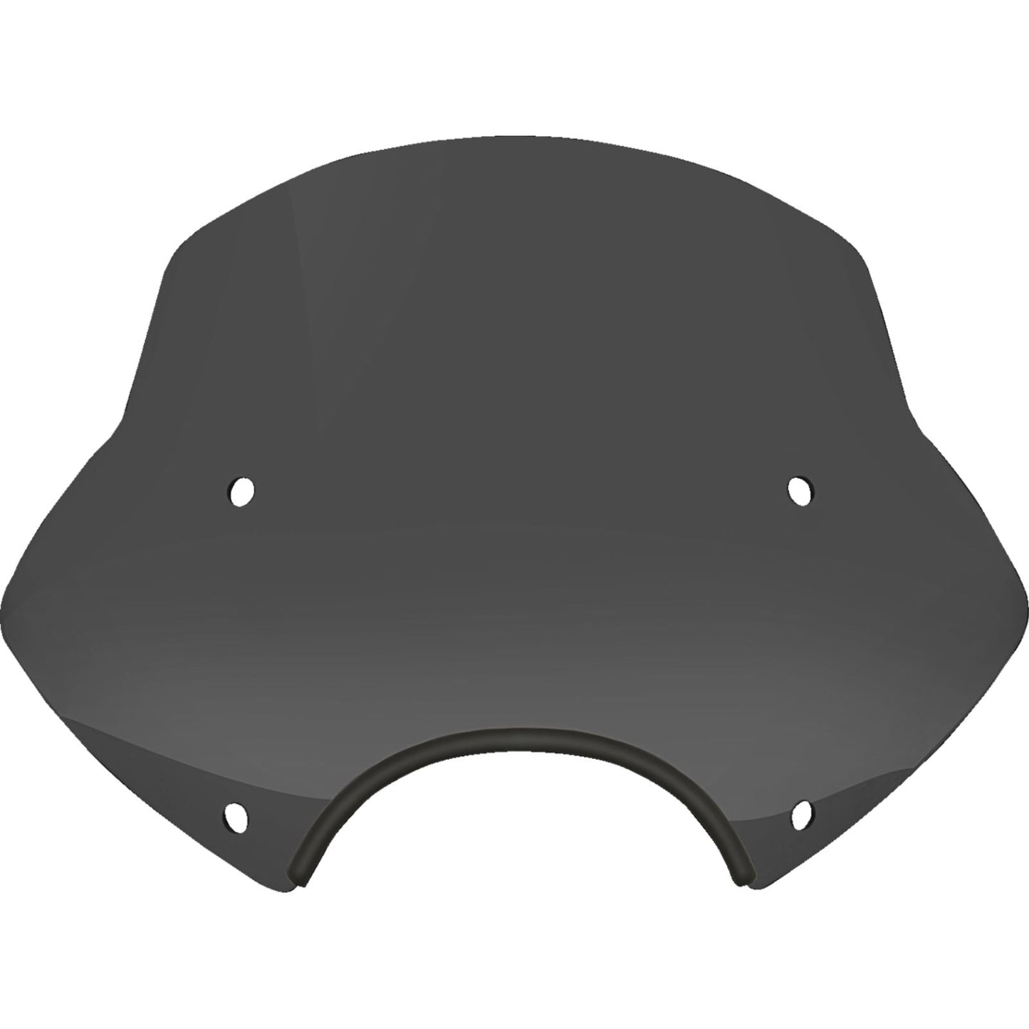 Memphis Shades Speed Demon Sportshields - 13" - 9" Headlight Cutout - Dark Black Smoke MEP54610_1488840