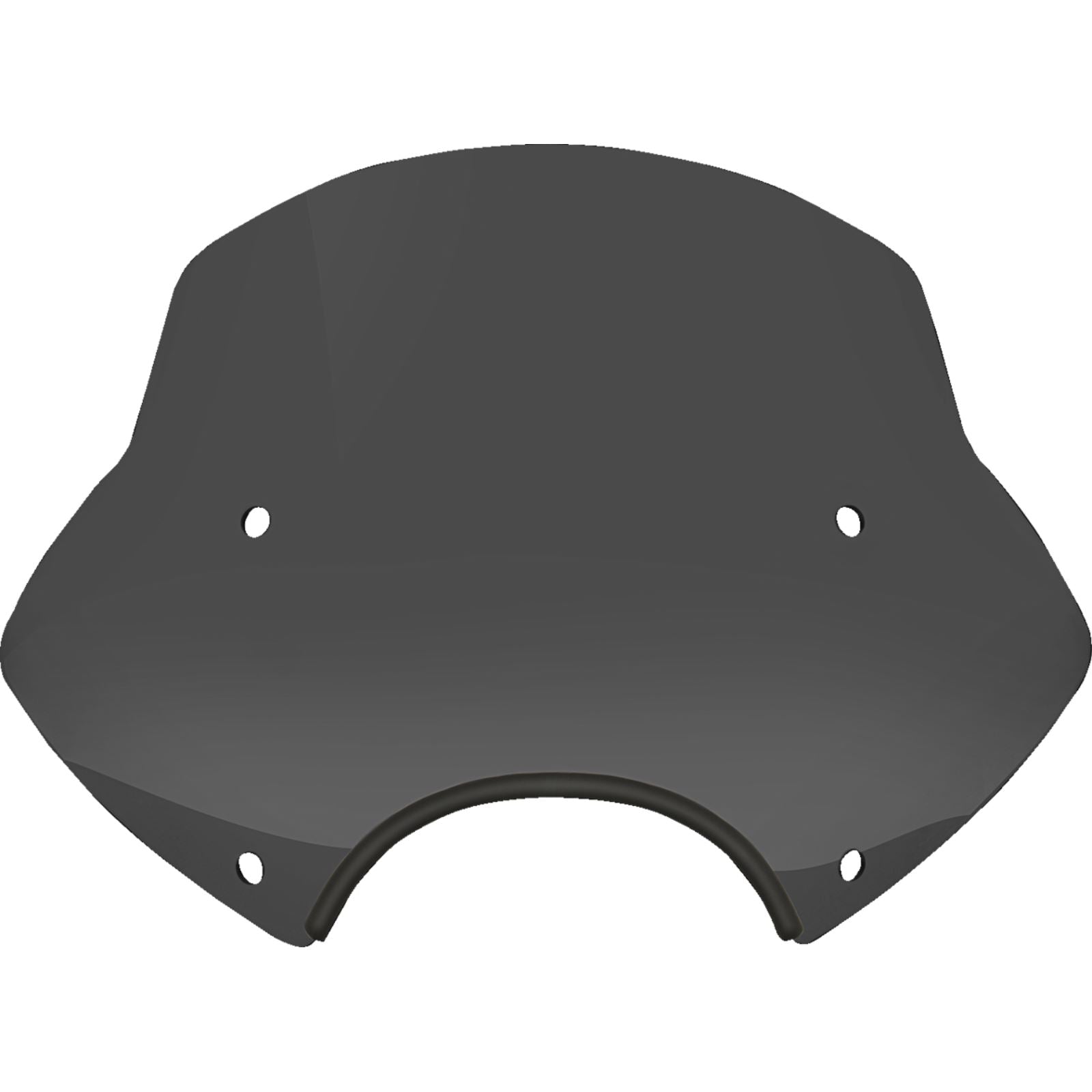 Memphis Shades Speed Demon Sportshields - 13" - 9" Headlight Cutout - Dark Black Smoke MEP54610_1488840