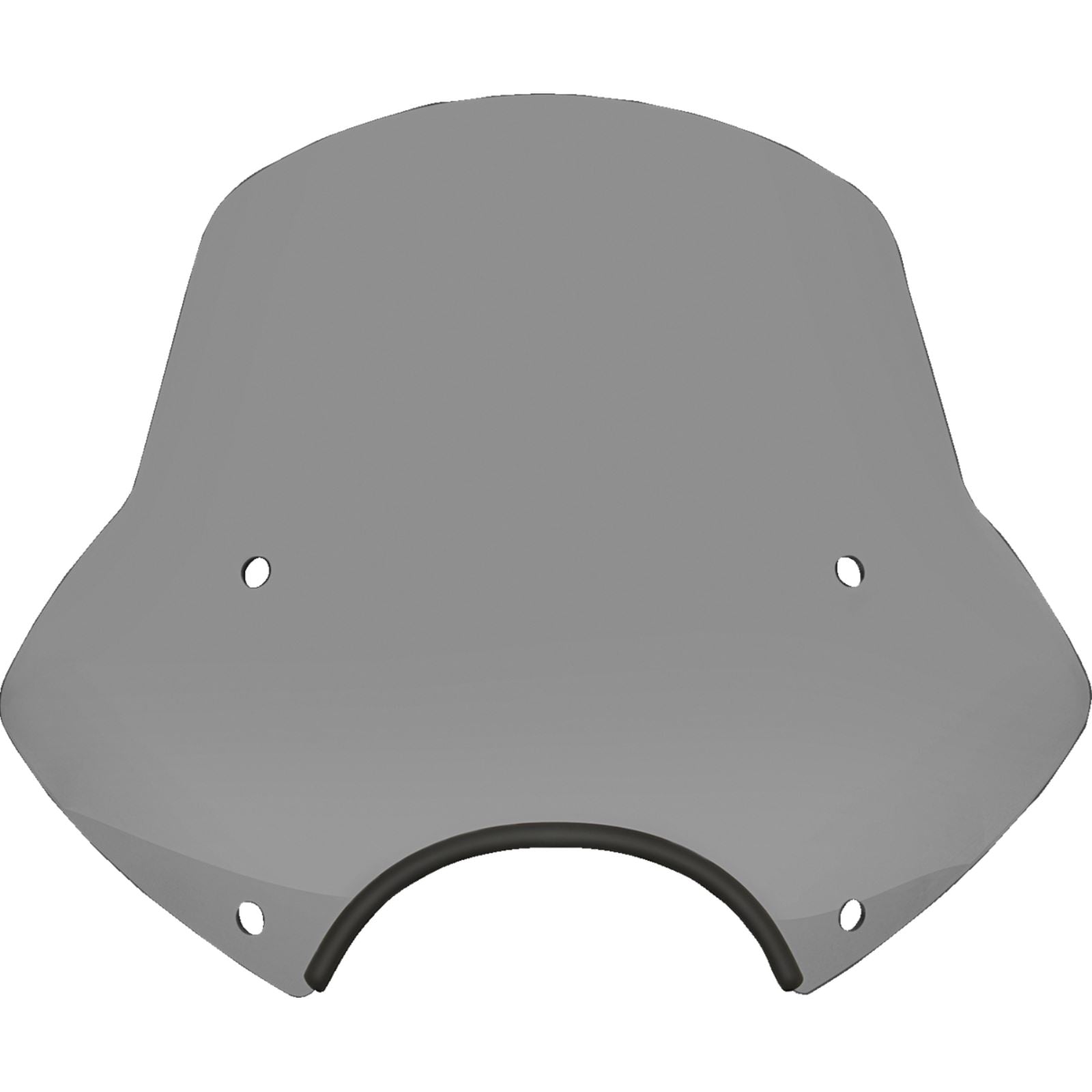 Memphis Shades Speed Demon Sportshields - 15" - 9" Headlight Cutout - Black Smoke MEP54712_1488842