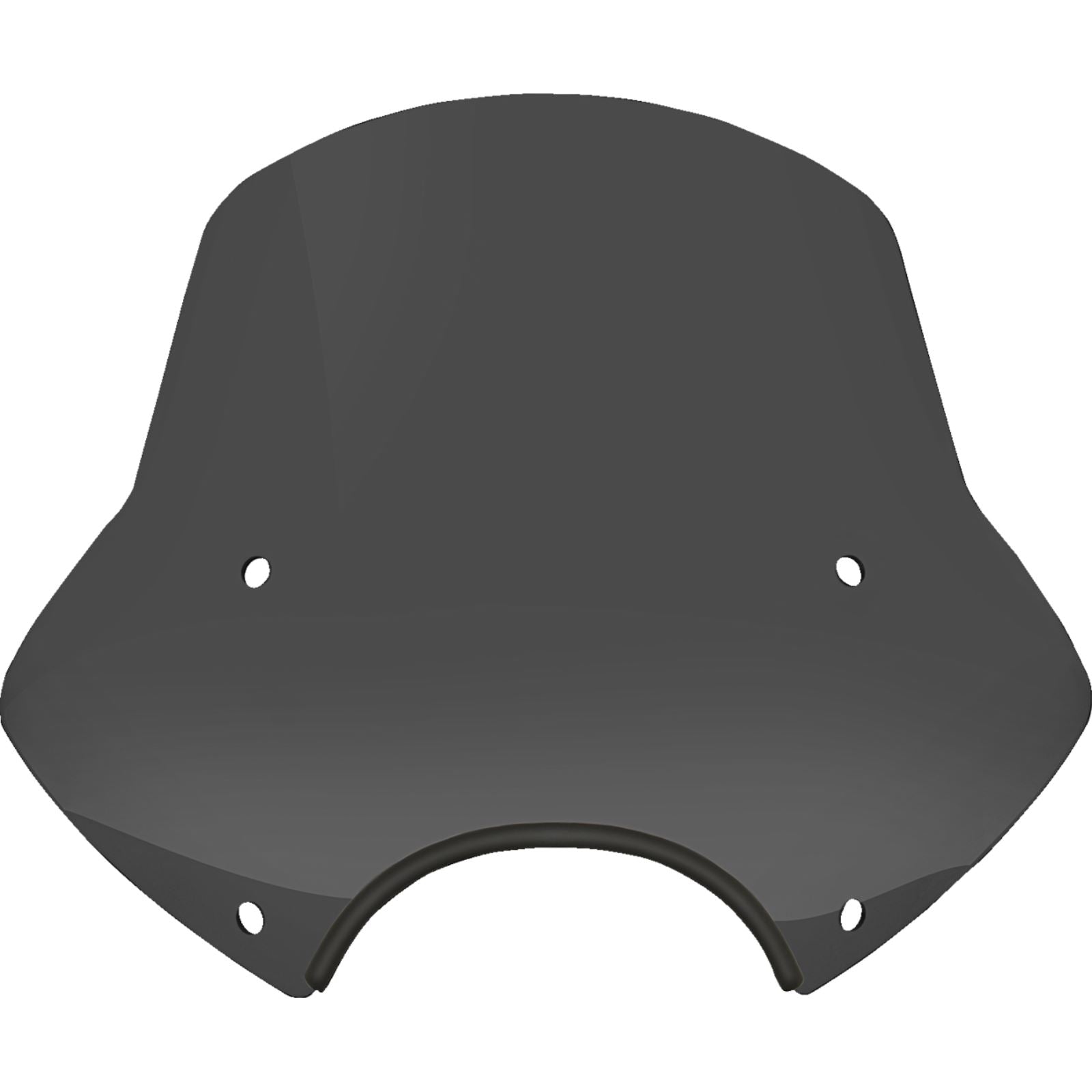Memphis Shades Speed Demon Sportshields - 15" - 9" Headlight Cutout - Dark Black Smoke [MPN: MEP54710]_1488843