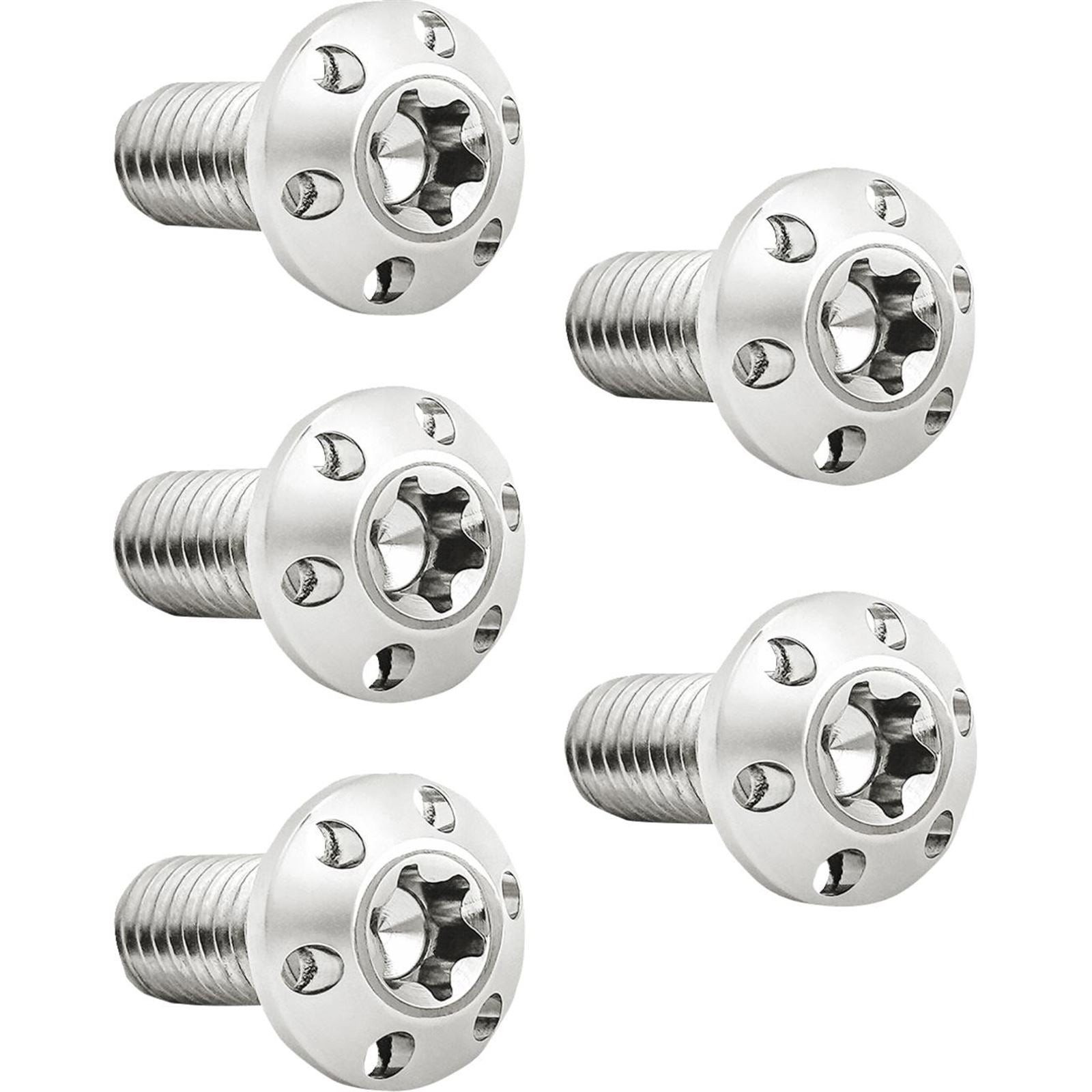 Arlen Ness Bolt Kit - Holeshot/Brake Rotor/Rear Hub Mount Polished 3/8"-16x1" 5 Pk 300-909_1506709