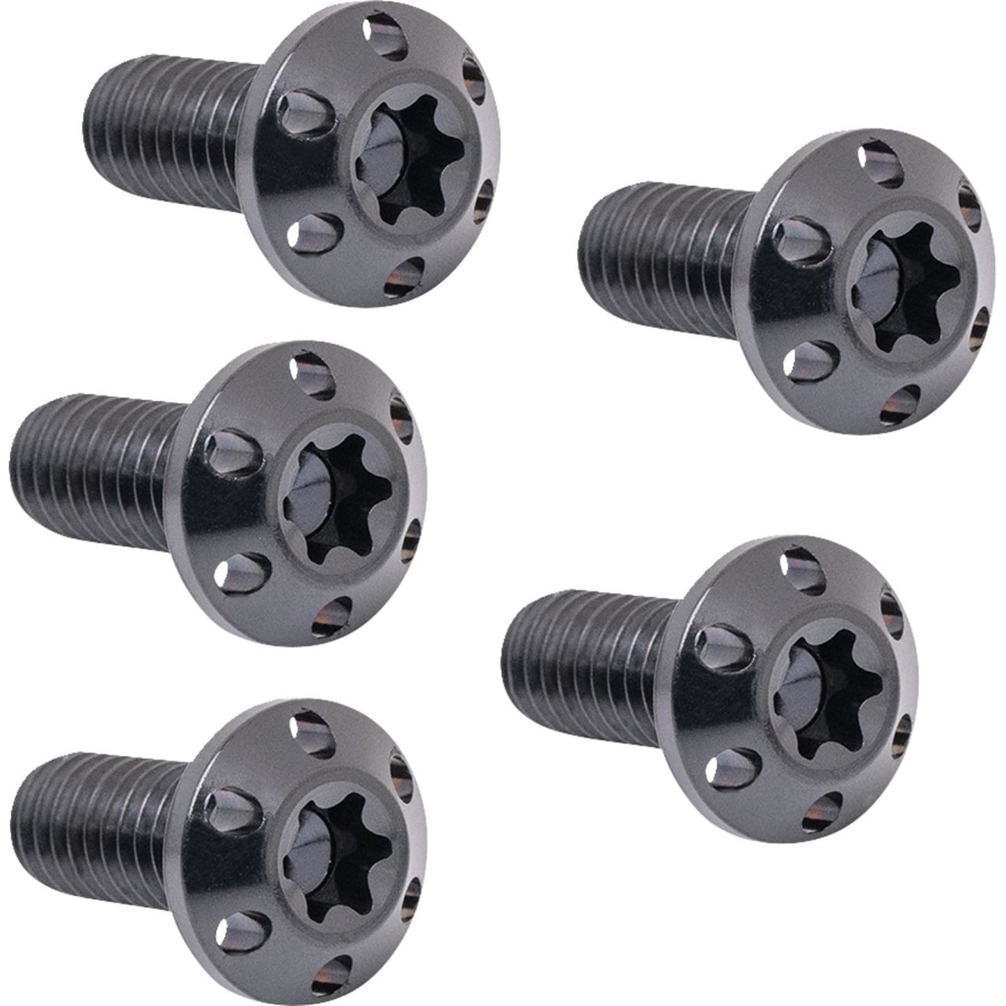 Arlen Ness Bolt Kit - Holeshot/Brake Rotor/Rear Hub Mount Black 3/8"-16x1" - 5 Pack 300-910_1494580