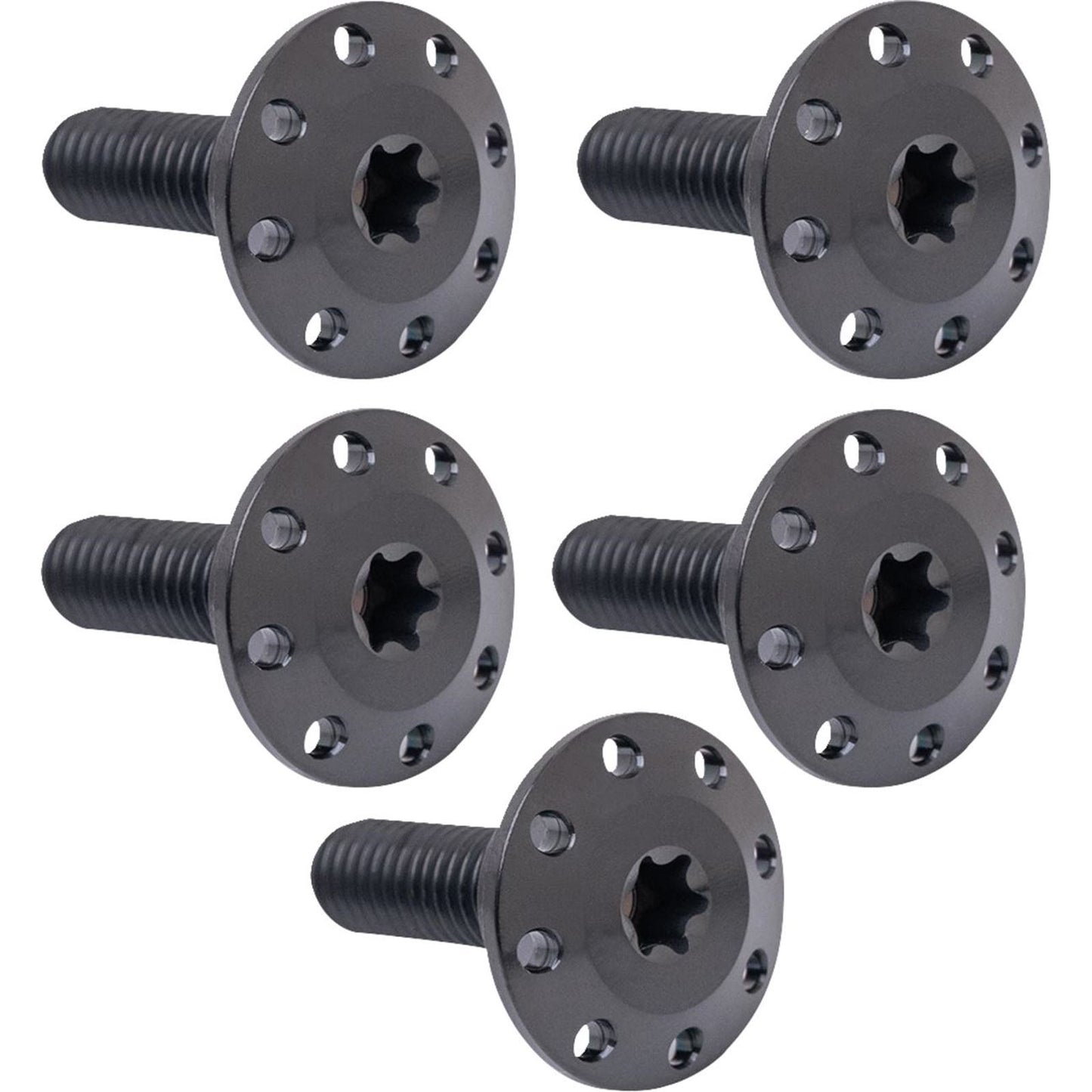 Arlen Ness Bolt Kit - Holeshot/Front/Floating/Brake Rotor - Spoke Mount Black 5 Pk 300-915_1494593