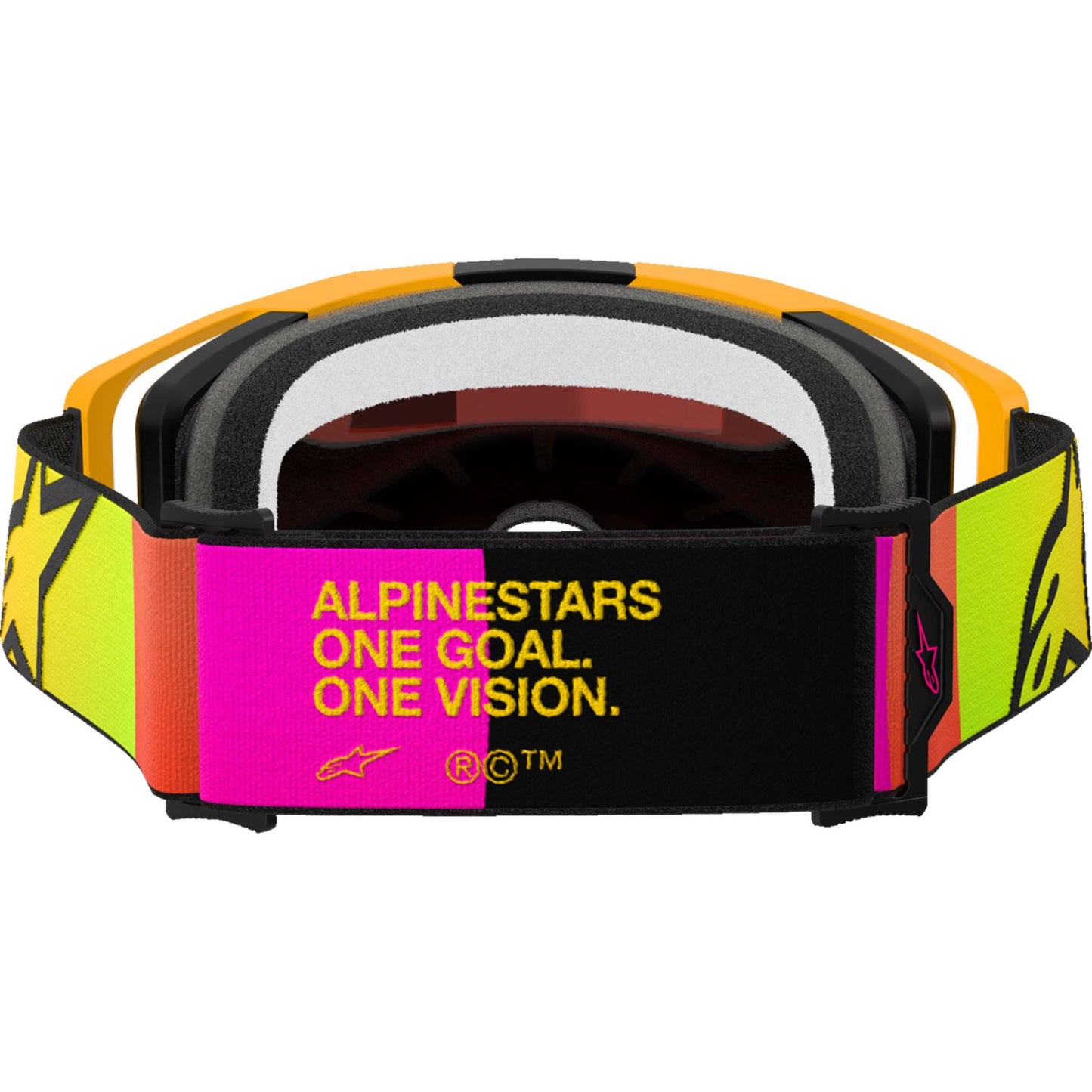 Alpinestars Vision 8 Goggles - Corp - Yellow/Pink - Red Mirror Lens 5101625-5023_1488870