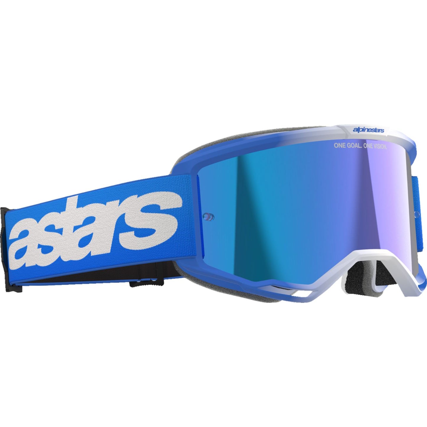 Alpinestars Vision 5 Goggles - Blaze - Blue - Blue Mirror Lens [MPN: 5102125-7271]_1488873