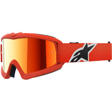 Alpinestars Youth Vision Goggles - Corp - Orange - Red Mirror Lens [MPN: 5140225-480]_1488880