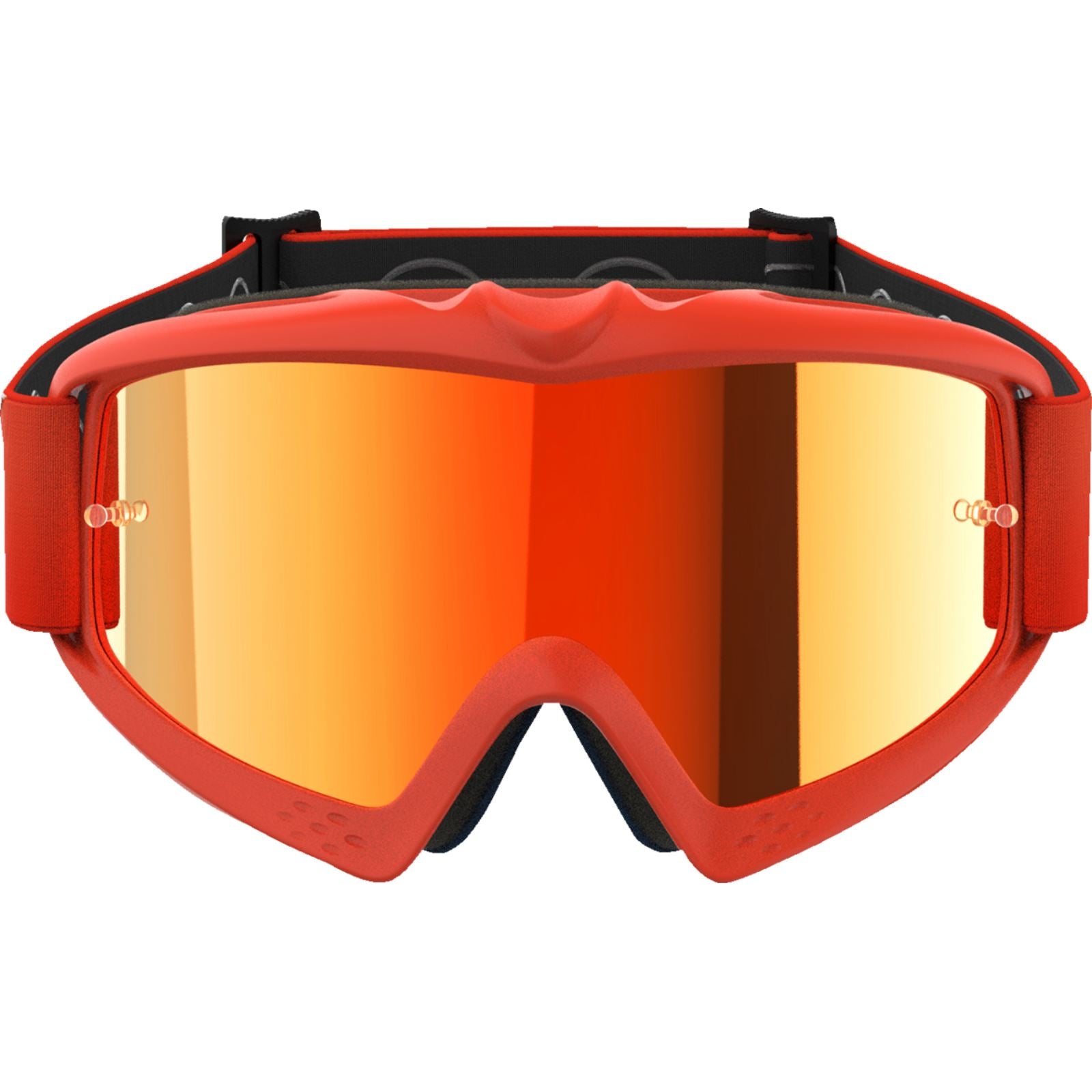 Alpinestars Youth Vision Goggles - Corp - Orange - Red Mirror Lens [MPN: 5140225-480]_1488906