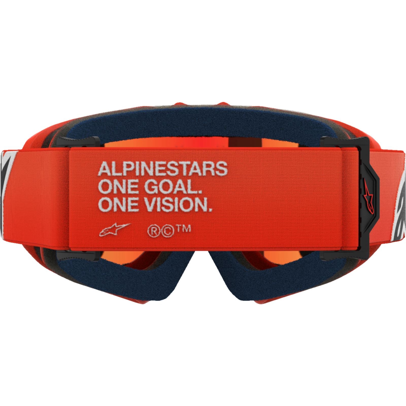Alpinestars Youth Vision Goggles - Corp - Orange - Red Mirror Lens [MPN: 5140225-480]_1488907