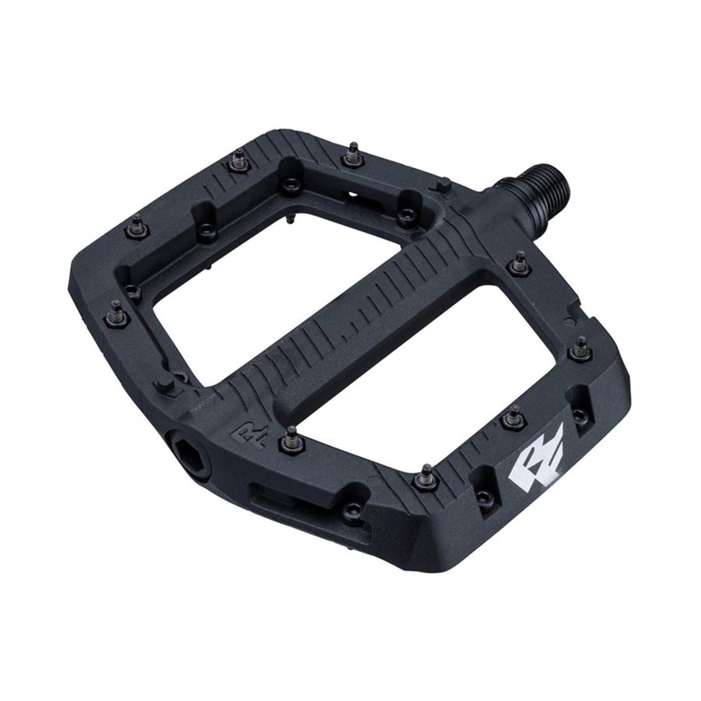 Race Face Chester Large Platform Pedals Spindle: Cr-Mo 9/16'' Black [MPN: PD24COMPLBLK]_1489675