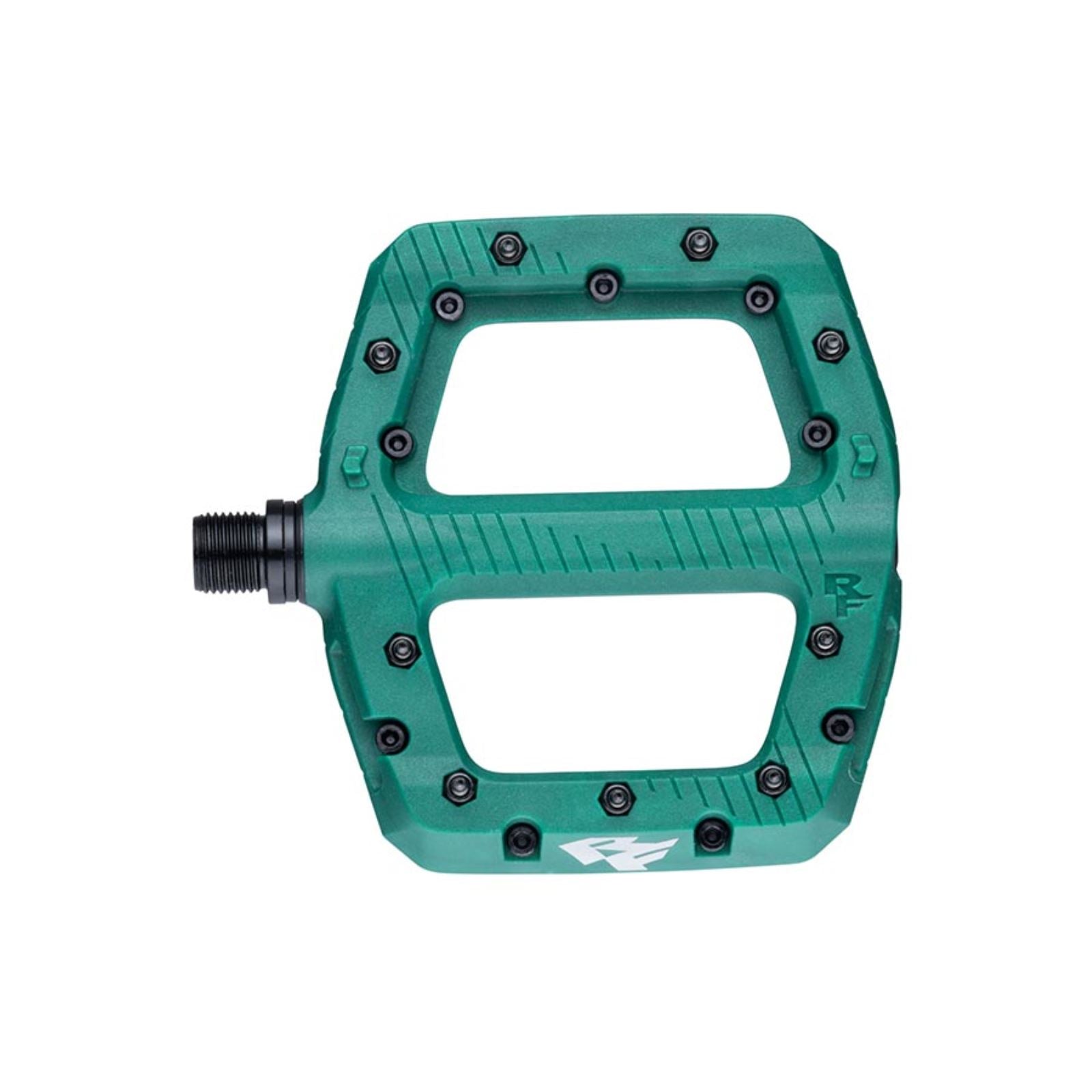 Race Face Chester Large Platform Pedals Spindle: Cr-Mo 9/16'' Green [MPN: PD24COMPLGRN]_1489670