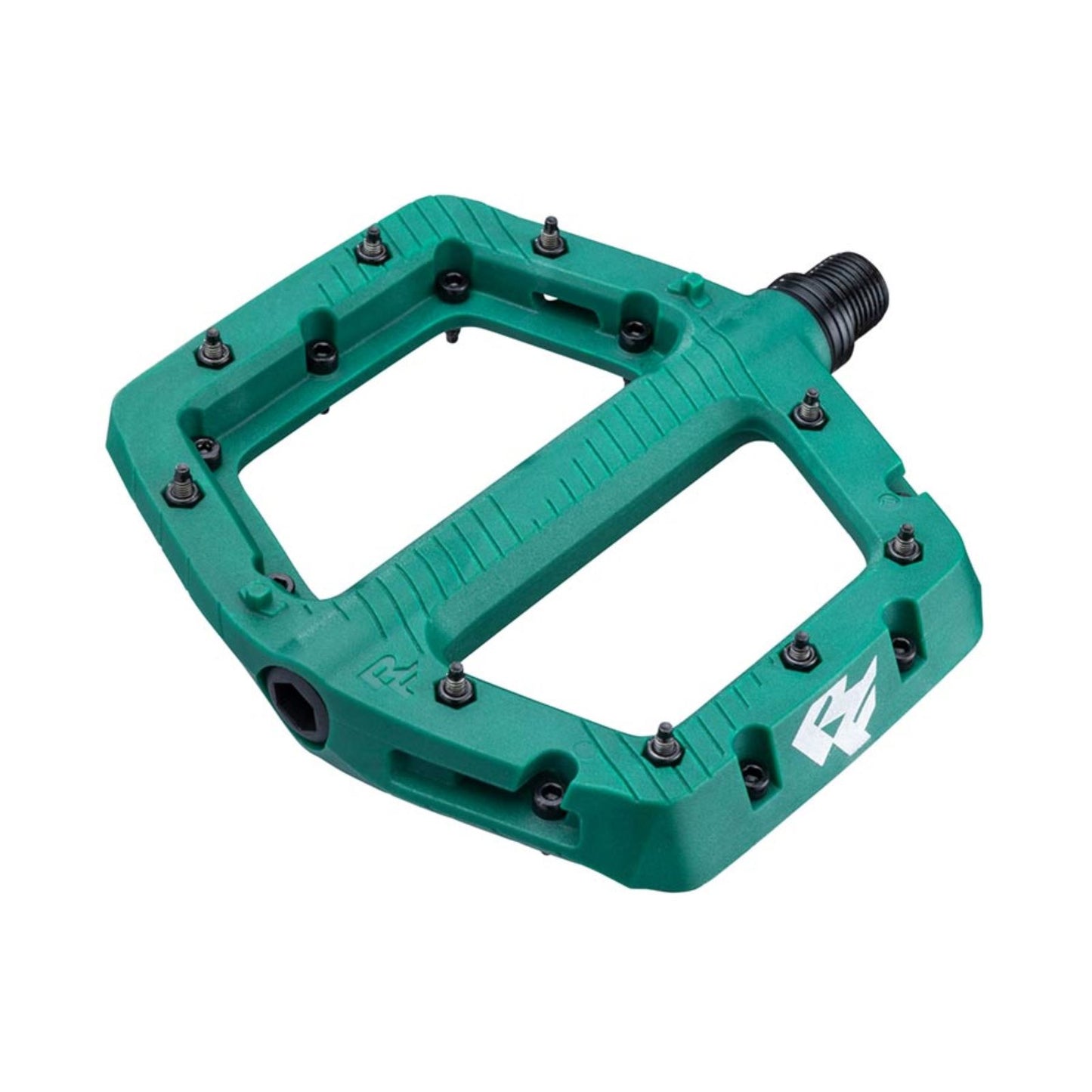 Race Face Chester Large Platform Pedals Spindle: Cr-Mo 9/16'' Green [MPN: PD24COMPLGRN]_1489680