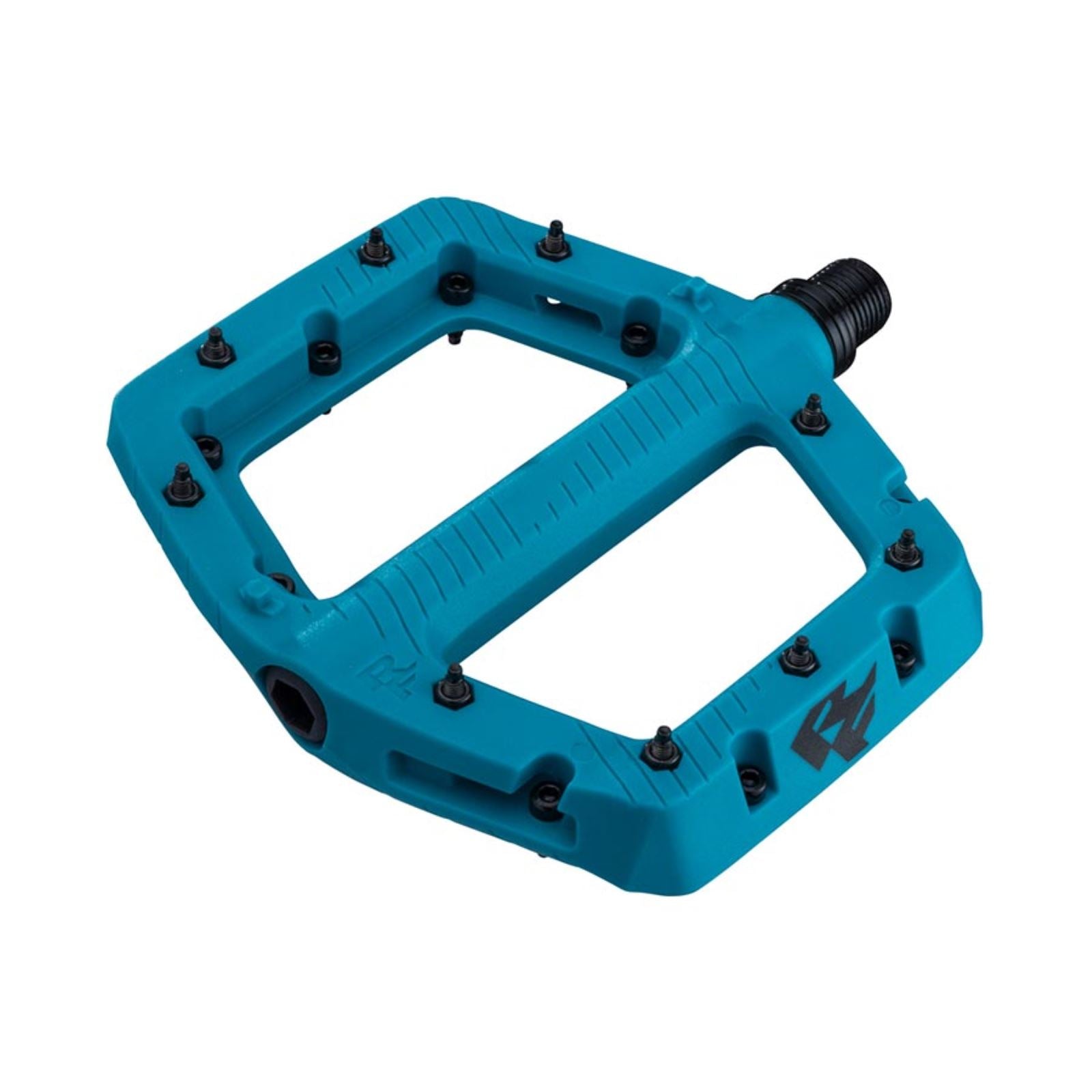 Race Face Chester Large Platform Pedals Spindle: Cr-Mo 9/16'' Turquoise [MPN: PD24COMPLTUR]_1489694