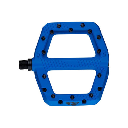 Race Face Chester Small Platform Pedals Spindle: Cr-Mo 9/16'' Blue [MPN: PD24COMPSBLU]_1489701