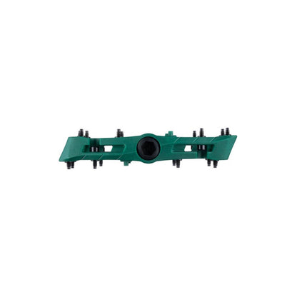 Race Face Chester Small Platform Pedals Spindle: Cr-Mo 9/16'' Green [MPN: PD24COMPSGRN]_1489696