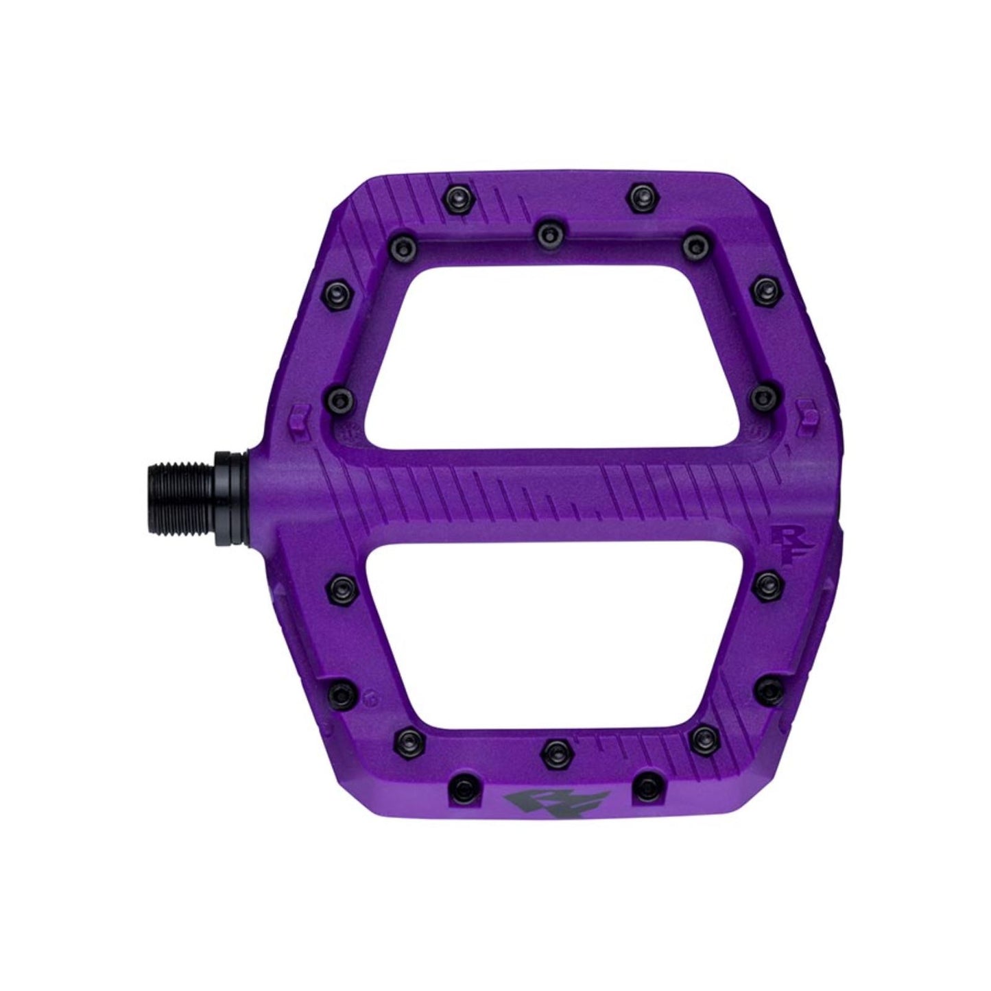 Race Face Chester Small Platform Pedals Spindle: Cr-Mo 9/16'' Purple [MPN: PD24COMPSPUR]_1489687