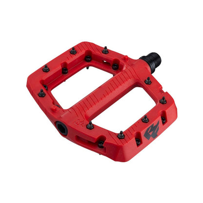 Race Face Chester Small Platform Pedals Spindle: Cr-Mo 9/16'' Red [MPN: PD24COMPSRED]_1489685