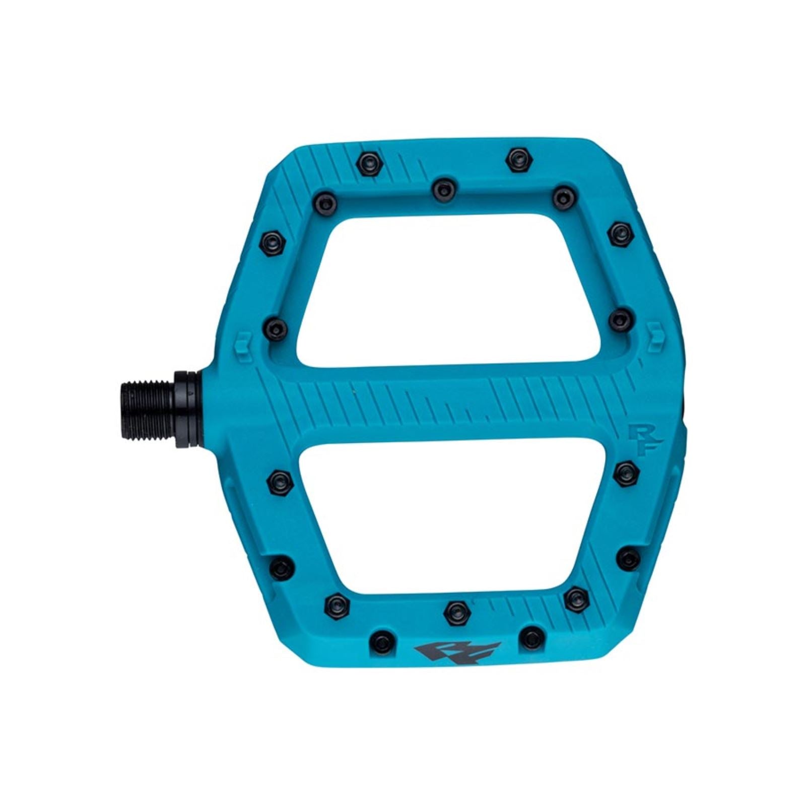 Race Face Chester Small Platform Pedals Spindle: Cr-Mo 9/16'' Turquoise [MPN: PD24COMPSTUR]_1489681