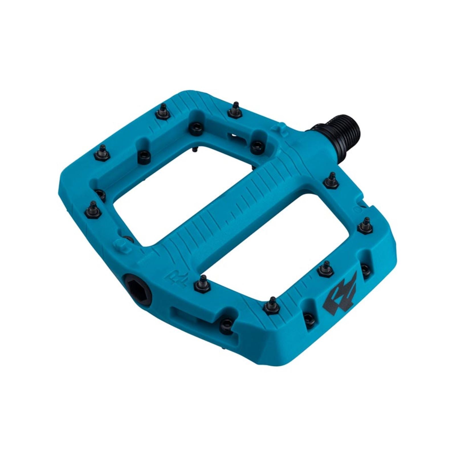 Race Face Chester Small Platform Pedals Spindle: Cr-Mo 9/16'' Turquoise [MPN: PD24COMPSTUR]_1489656