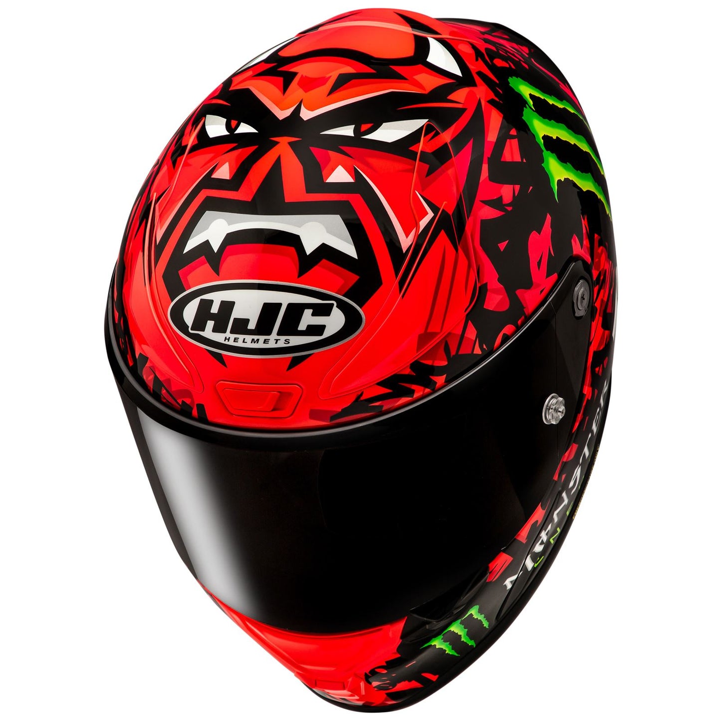 HJC RPHA 1N Quartararo 2024 Helmet - Black/Red - MC-1_1489783