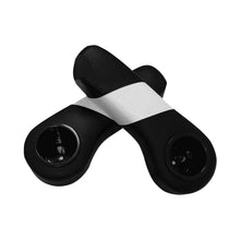 Birdie Pro Golf Cart Rear Seat Armrest Cushion with Cup Holder - Black/White AR0001_1489924