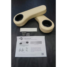 Birdie Pro Armrest Cushions with Cup Holders for Rear Seat Kits – Buff - Pair AR0005_1494380