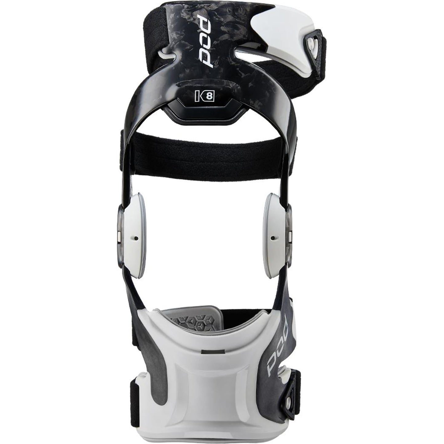 POD Active K8 3.0 Knee Brace - Carbon - Left - Carbon/White - Medium [MPN: K830-CLT-LT-MD]_1534630