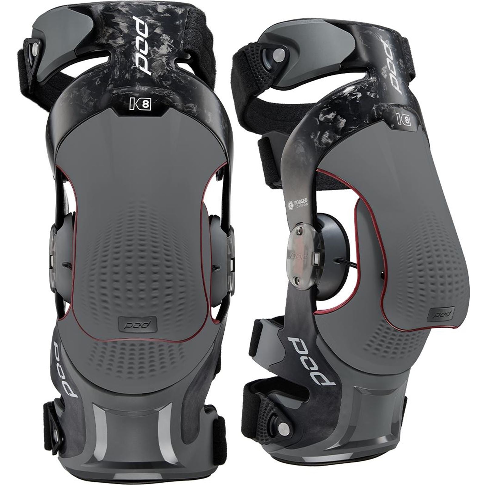 POD Active K8 3.0 Knee Brace - Carbon - Pair - Carbon/Graphite - XL K830-CDK-PR-XL_1534780